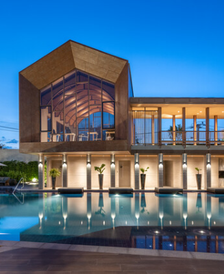 modern club house